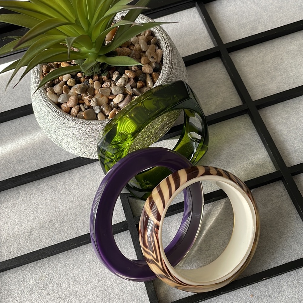Bracelets. Set of 3.